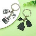 Halloween Charm Keychains Featuring Pink Butterfly Across 44 Pictured Variations view 3