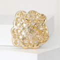 Pearl Flower Brooch In 1 Style With Polished Metal And Decorative Details view 3