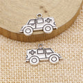 Ambulance Metal Charms in 1 Metal Finish for Jewelry Making view 2