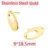 Gold Oval