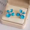 Diamond Blue Flowers