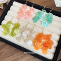 Translucent Sequin Cluster Earrings in Nineteen Designs view 2