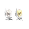 Crystal Eye Owl Metal Jewelry Charms, 20 Colorways view 3