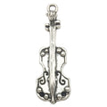 Antique Silver Musical Instrument Metal Charms with 30 Listed Options view 9