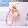 Pink-Braided-Loop Pink-Rose-Heart