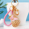 Pink-Strap Pink Pearl-Pouch