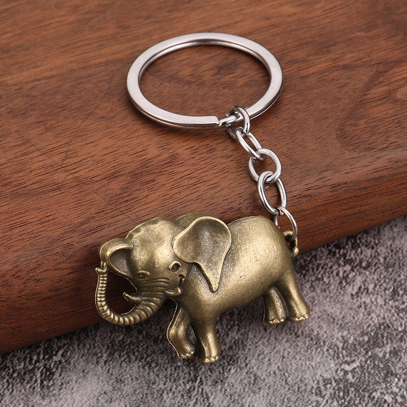 Vintage Animal Zinc Alloy Keychain Bag Charm Gift Accessory