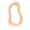 Gold Circular Loop