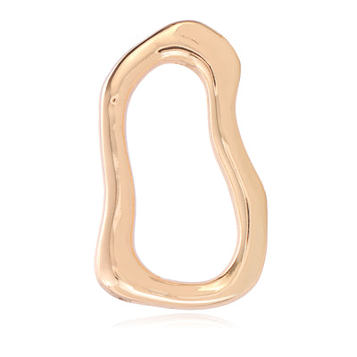 Front product view of the gold horseshoe