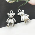 Antique Silver Bear Metal Charms with 2 Listed Options view 7