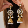 White Halo Jhumkas