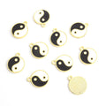 Black And White Yin Yang Jewelry Components For DIY Earrings And Bracelets Charms view 8