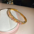 Crystal Teardrop Bangles And Tennis Bracelets Fifteen Color Styles view 8