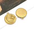 Gold-Tone Cross Metal Charms with 9 Listed Options view 9