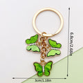 Butterfly Charm Keychains in 35 Pictured Variations for Bags and Keys view 6
