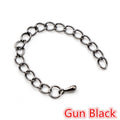 Metal Extension Chains With Teardrop Ends in Multiple Finishes view 11