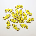 Tiny Colorful Enamel Seahorse Charms in Ten Options view 10