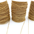 Mixed Link Metal Extension Chains in Silver and Gold Tones view 4
