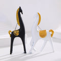 Gold Tone Silver Tone Horse Enamel Two Designs Metal Brooch Pin view 2