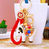 Red-Fortune Multicolor-Beaded-Elephant