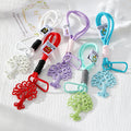 Colorful Tree of Life Rope Wristlet Bag Charms in Five Colors view 1