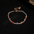 Crystal Butterfly Flower And Tennis Style Adjustable Bracelets view 10