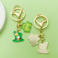 Shamrock Charm Keychains in 17 Pictured Variations for Bags and Keys view 2