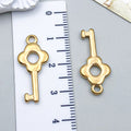 Gold-Tone Heart Metal Charms with 7 Listed Options view 11