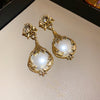 Gold Floral Earrings