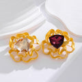 Camellia Crystal Two Designs Metal Brooch Pin for Jackets and Lapels view 4