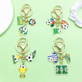 Soccer Charm Keychains in 57 Pictured Variations for Bags and Keys view 1