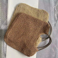 Woven Straw Shoulder Handbags Totes Fourteen Styles Colors view 2