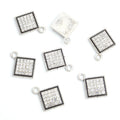 Crystal-Accented Gold Silver Decorative Alloy Craft Pendants in 2 Styles view 7
