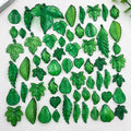 Green Leaf Glossy Charms with 11 Listed Options for DIY Jewelry Making view 1