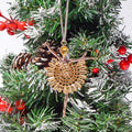 Rhinestone Ballerina Jellyfish Pendant Ornaments Rose Gold view 3