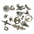 Metallic Halloween Theme and Skull Metal Charms with 18 Listed Options view 5