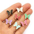 Colorful Butterfly Charms In 1 Style For Jewelry Making view 2