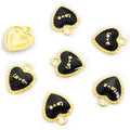 Enamel-Look Heart Alloy Charms in 6 Styles for Jewelry Crafts view 9