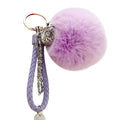 Palace Bell Plush Pom Pom Keychains in Forty Color and Strap Options view 5