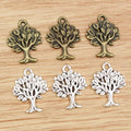 Openwork Tree Charms In 2 Styles For Jewelry Making view 4