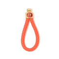 Braided Cord Cai Wealth Keychain Gold Metal Badge Loop view 5