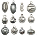 Metallic Sports Theme and Cheerleading Theme Metal Charms with 80 Listed Options view 5