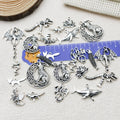 Antique Silver Fish Metal Charms with 13 Listed Options view 3