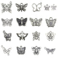Metallic Butterfly Metal Charms with 17 Listed Options view 5