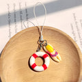 Mini Swimmer Lifebuoy Phone Charms Lobster Clip 4 Styles view 6