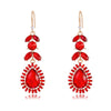 Red Leaf Teardrop
