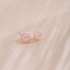 Pink 8mm Studs
