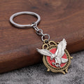 Trendy Eagle Zinc Alloy Keychain Hip Hop Bag Charm