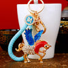 Sky-Blue-Cord Blue-Horse