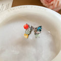 Silver Open Shell Chip Statement Rings 4 Assorted Styles view 6